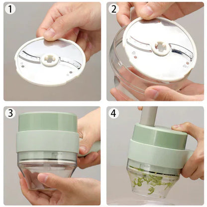 PicaTodo 4 en 1 Cortador de Alimentos Multifuncional+ENVIO GRATIS